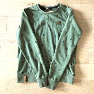 Naketano anchor print sweatshirt